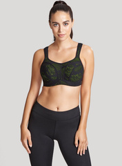 Biustonosz sportowy 5021 Panache Sport black/lime