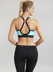 Biustonosz sportowy 7341 Panache Sport coral/sky