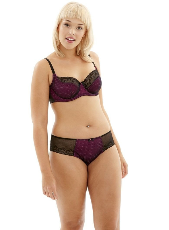 Hettie 9011 Cleo biustonosz black/pink