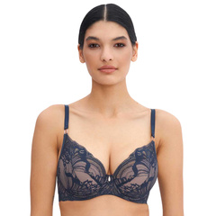 Indigo Affair Alles biustonosz push up granatowy
