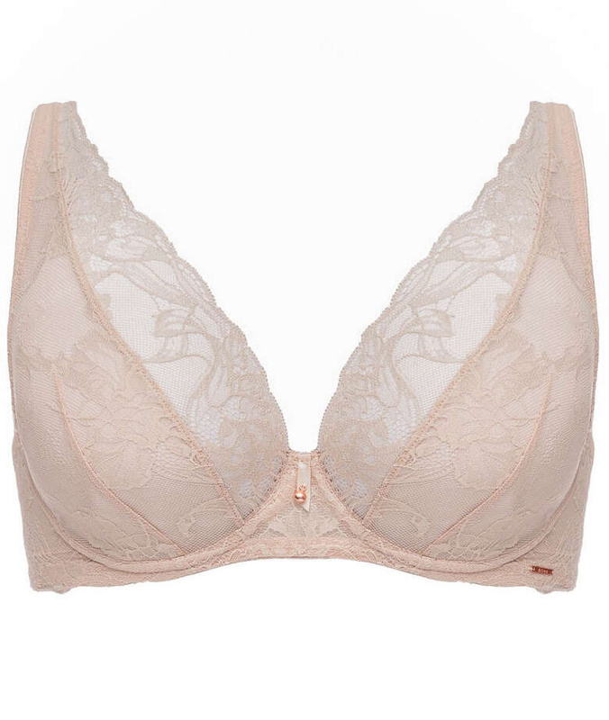 Sublime Alles biustonosz bralette plus jasny beż
