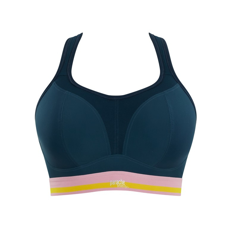 Biustonosz sportowy 7341 Panache Sport retro navy