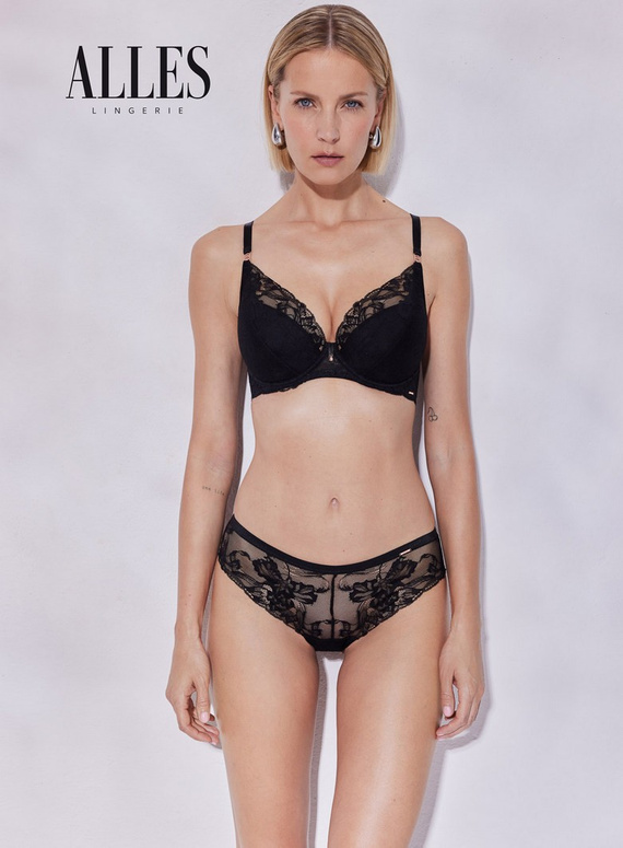 Sublime Alles biustonosz push up czarny