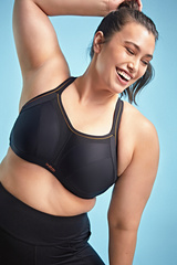 Biustonosz sportowy Activate 9441 Sculptresse czarny
