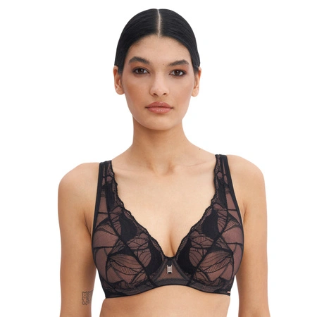 Rich Enough Alles biustonosz bralette plus czarny