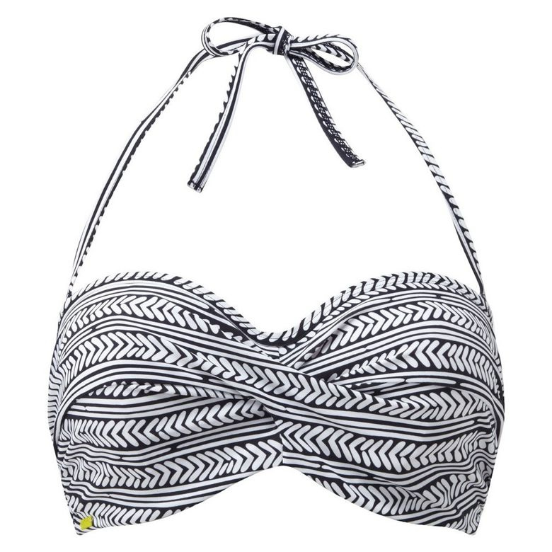 Hattie 0263 Cleo Swim biustonosz biało-czarny