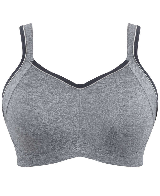 Biustonosz sportowy 9441 Sculptresse charcoal marl