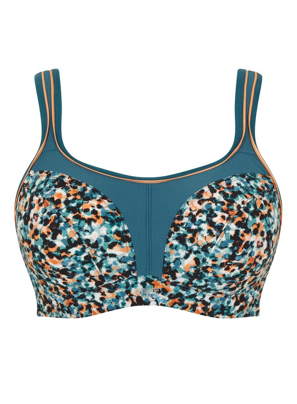 Biustonosz sportowy 5021 Panache Sport abstract animal