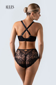 Truffle Noir Alles biustonosz bralette plus czarny