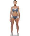 Szorty 5024 Panache Sport szare