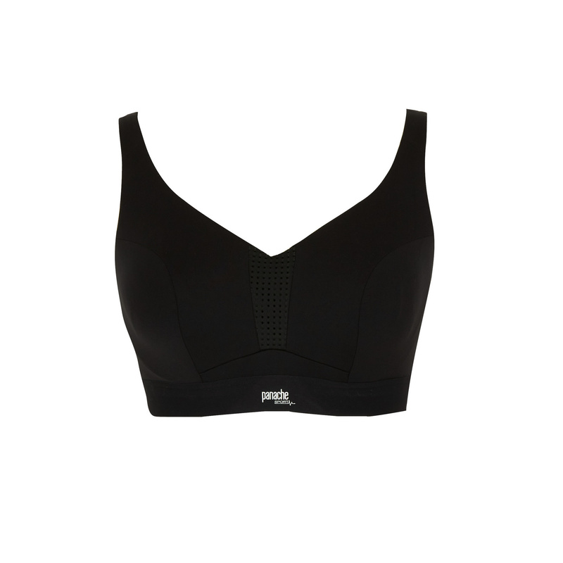 Biustonosz sportowy 5022 Ultra Perform Panache Sport czarny