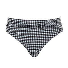 Gingham 1729 Panache Swim figi midi czarne