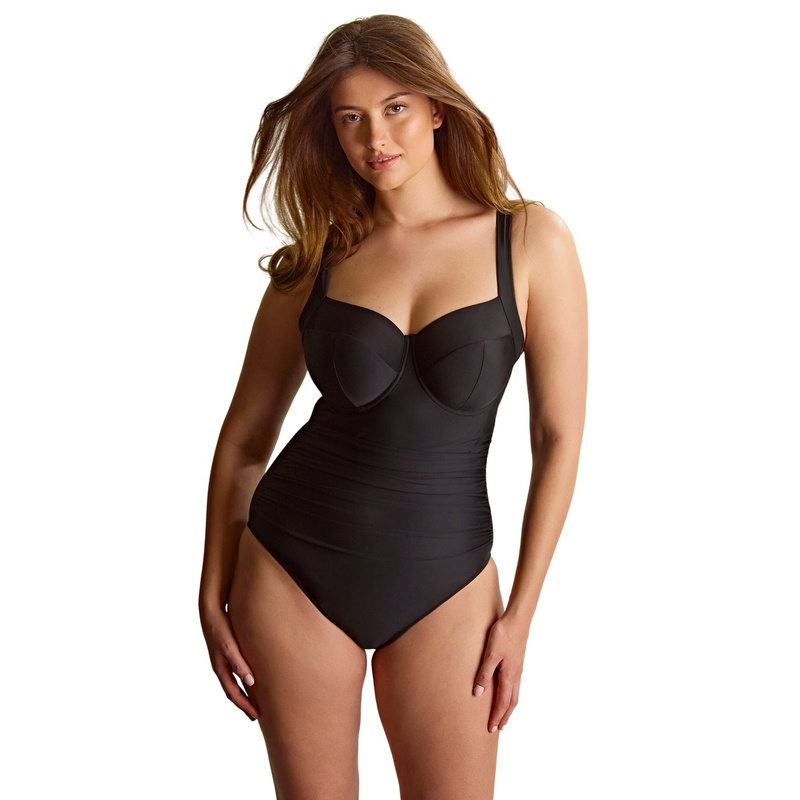 Signature Zadie 2040 Panache Swim kostium jednoczęściowy czarny