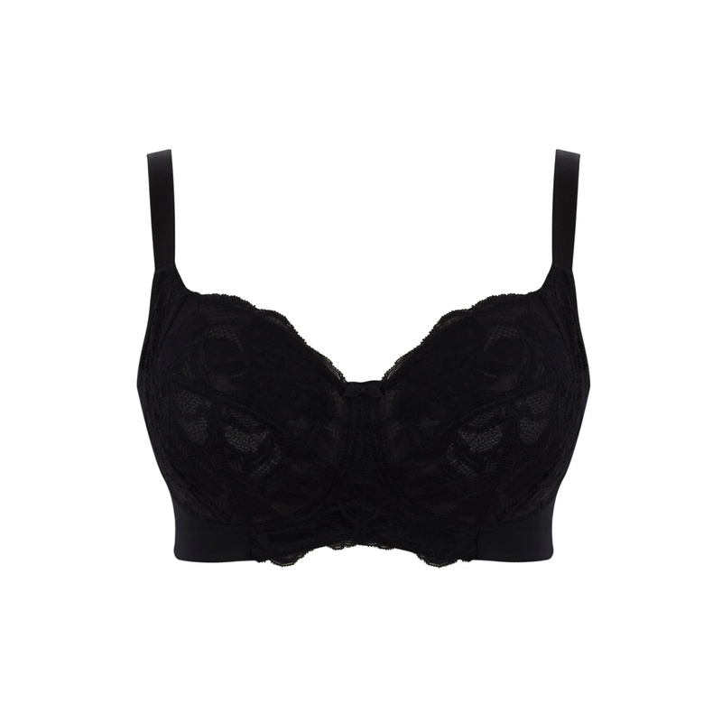 Rocha 10345 Panache biustonosz bez fiszbin czarny