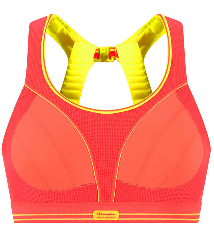 Run bra U10046 Shock Absorber neonowy