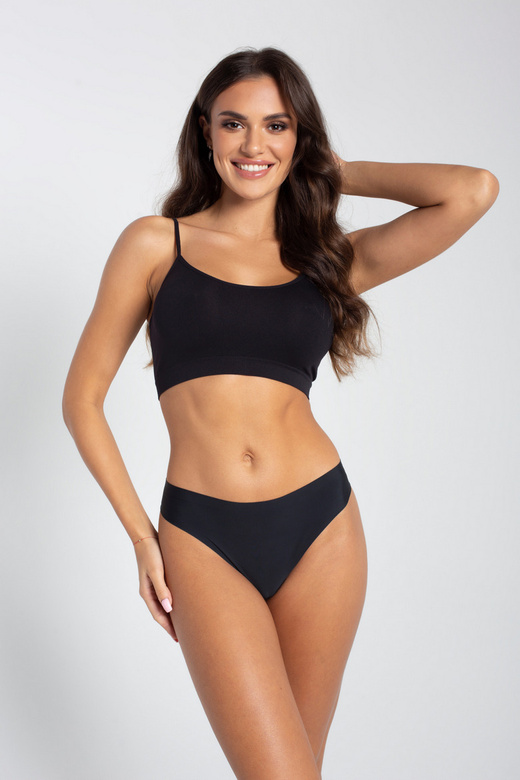 Stringi Ultra Comfort Gatta czarne