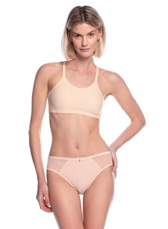 Figi bawełniane L1551BI 2pak Lama beż/mix