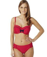 Britt 0829 Panache Swim figi czerwone