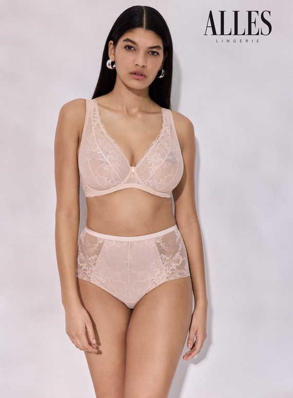 Sublime Alles biustonosz bralette plus jasny beż