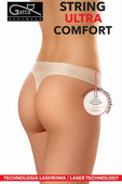 Stringi Ultra Comfort Gatta czarne