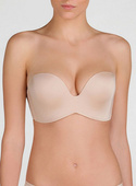 Ultimate Strapless Wonderbra biustonosz nude