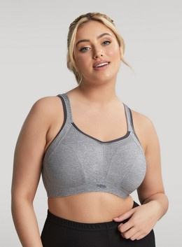 Biustonosz sportowy 9441 Sculptresse charcoal marl