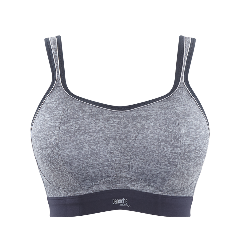 Biustonosz sportowy 7341 Panache Sport charcoal marl