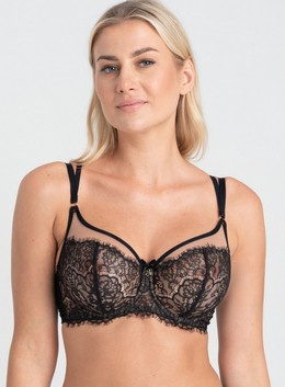 Lara A143 Samanta biustonosz czarny