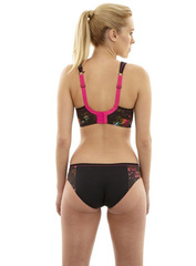 Biustonosz sportowy 5021 Panache Sport neon pixel print