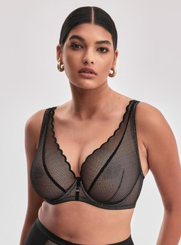 Chita Alles biustonosz bralette plus czarny