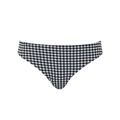 Gingham 1726D Panache Swim figi klasyczne czarne
