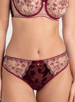 Adelina M300 Samanta tanga rubinowe