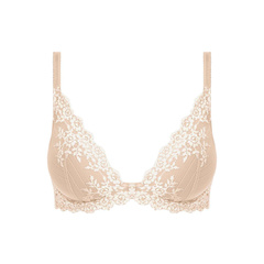 Embrace Lace biustonosz plunge cielisty