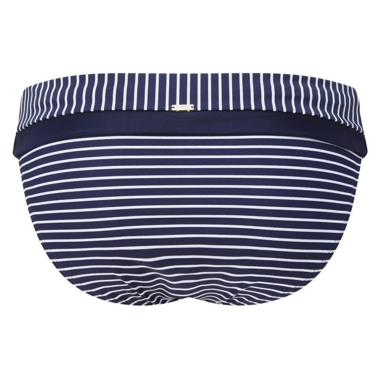 Britt Stripe 0927 Panache Swim figi granatowe w paski