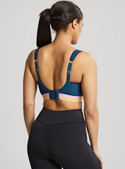 Biustonosz sportowy 7341 Panache Sport retro navy