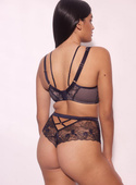 Volare Alles biustonosz bralette plus granatowy