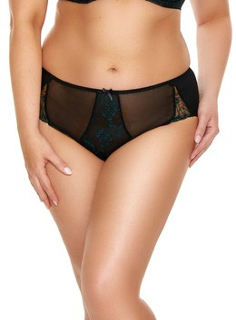 Tatuaż Nessa figi czarno-zielone