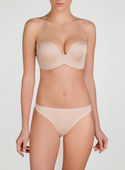 Ultimate Strapless Wonderbra biustonosz nude