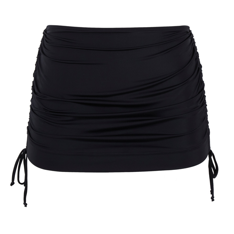 Signature 1308 Panache Swim figi ze spódniczką czarne