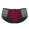 Hettie 9012 Cleo figi black/pink