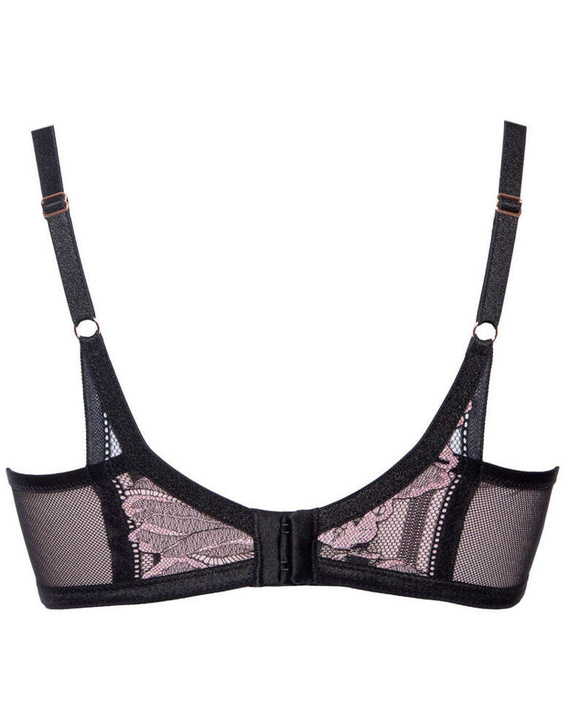 Glossy Iris Alles biustonosz push up czarny
