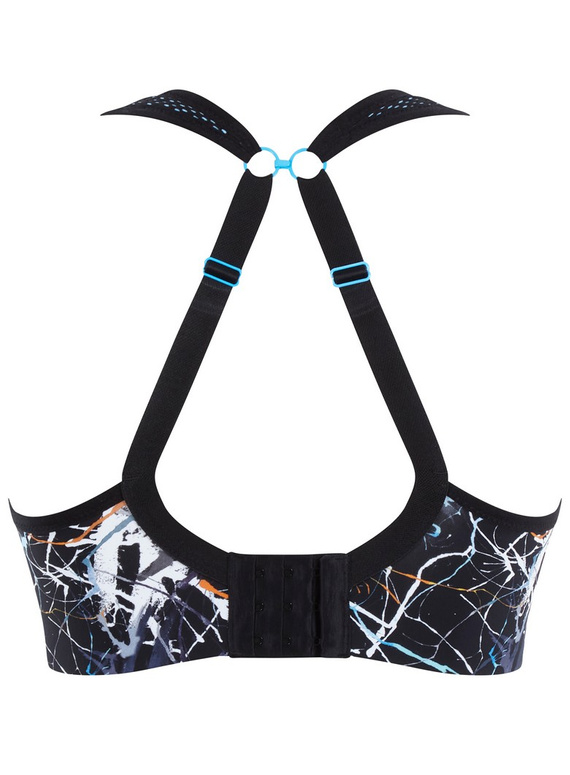 Biustonosz sportowy 5021 Panache Sport ink splat