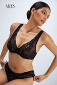 Truffle Noir Alles biustonosz bralette czarny