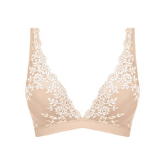 Embrace Lace biustonosz braletka bez fiszbin cielisty