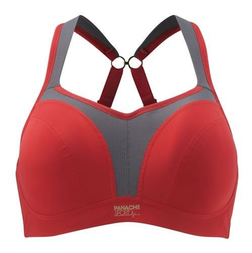 Biustonosz sportowy 5021 Panache Sport czerwony