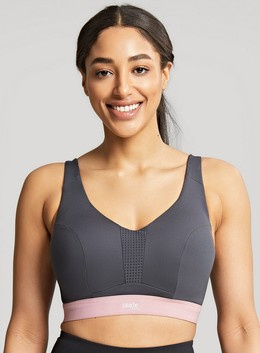 Biustonosz sportowy 5022 Ultra Perform Panache Sport szary