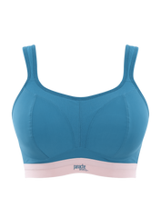 Biustonosz sportowy 7341 Panache Sport teal/pink
