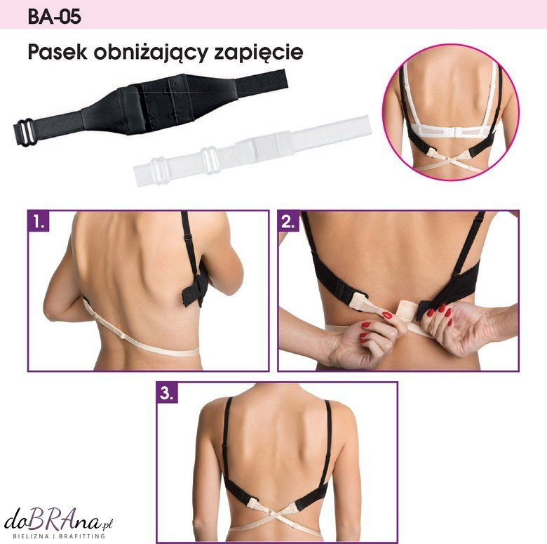 Julimex Pasek obniżający zapięcie BA05 dwurzędowy