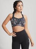 Biustonosz sportowy 5021 Panache Sport ink splat