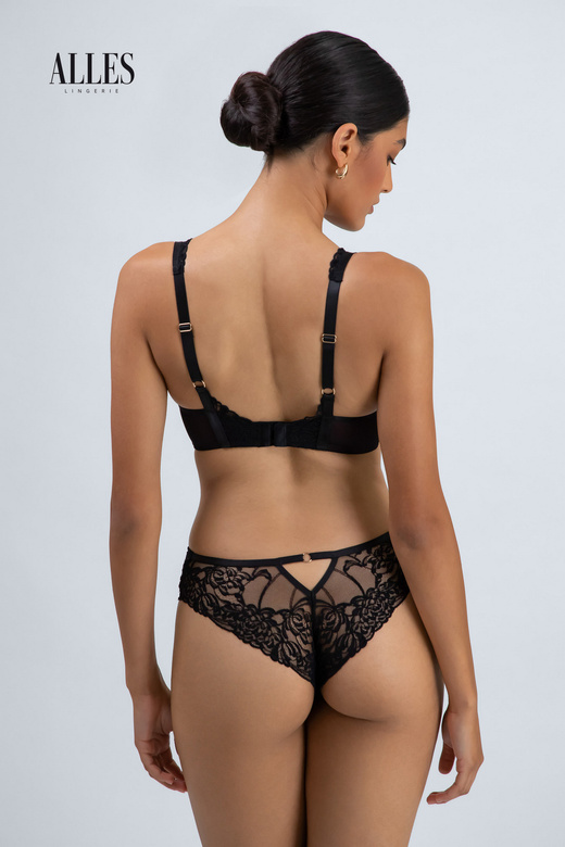 Truffle Noir Alles biustonosz bralette czarny